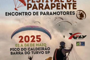 Foto - Festival de Parapente em Barra do Turvo – 2025