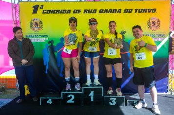 Foto - 1ª Corrida de Rua de Barra do Turvo - 5ª Etapa Capitão Alberto Mendes Junior