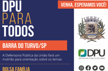 DPU PARA TODOS EM BARRA DO TURVO
